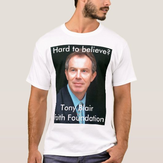トニー・ブレアー Tシャツ (正面)