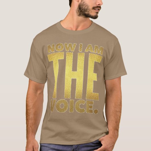 トニー・ロビンズ モチベーション 今こそ私が声を上げる オーバーサイズ Tシャツ (正面)