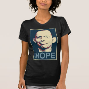 トニーAbbott - Nope Tシャツ