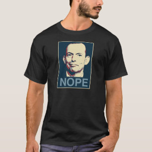 トニーAbbott - Nope Tシャツ