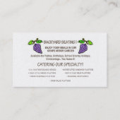 トニーBagelz名刺 名刺 (裏面)