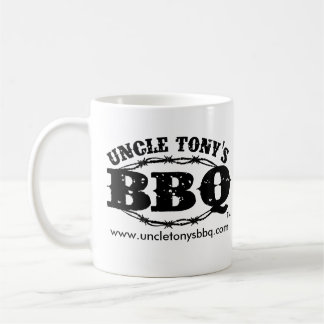 トニーBBQの叔父さんのコーヒー・マグ(有刺鉄線) コーヒーマグカップ