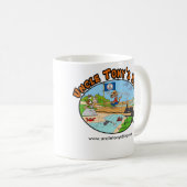 トニーBBQの叔父さんのコーヒー・マグ(漫画) コーヒーマグカップ (正面右)