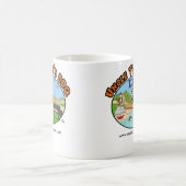 トニーBBQの叔父さんのコーヒー・マグ(漫画) コーヒーマグカップ (中央)