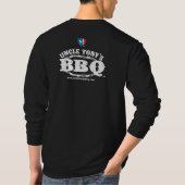トニーCompetition BBQ Long Sleeveの叔父さんのTシャツ Tシャツ (裏面)