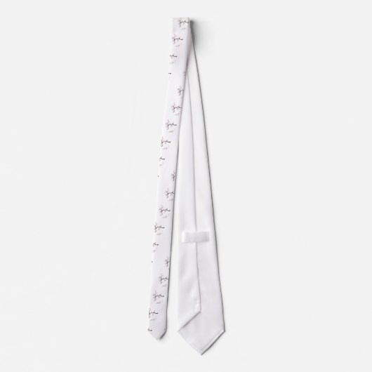 トニーFernandesの桜の花2 ネクタイ (裏面)