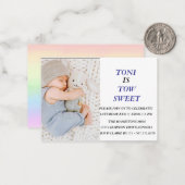 トニ祝との二年間 ノートカード (正面/裏面インサイチュ)