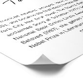 トニ・モリソン ポスター (角)