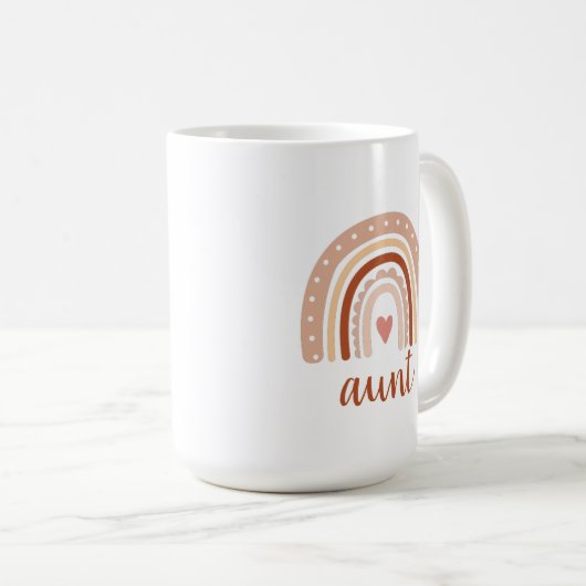 トネエレガントボホ自然レインボインボーオウスコーヒーマグ コーヒーマグカップ (正面右)