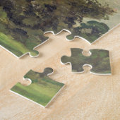 トネリコの勉強、c.1851 (窓ガラスの紙の油 ジグソーパズル (側面)