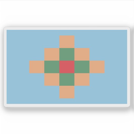 トノコテス州旗（トノコテス），アルゼンチン シール (正面)