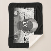 トノナミ5カウントダウン漫画バンパー シェルパブランケット (正面)