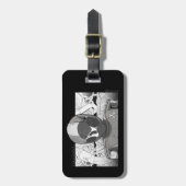 トノナミ5カウントダウン漫画バンパー ラゲッジタグ (正面縦)