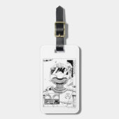 トノナミTOM 5 & SARA漫画スタイルバンパー ラゲッジタグ (正面縦)