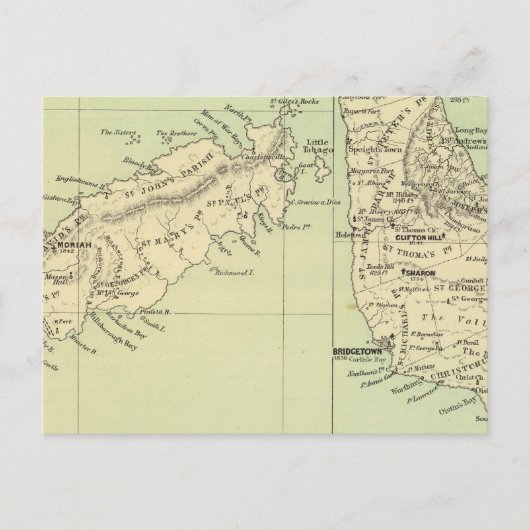 トバゴバルバドス ポストカード (正面)