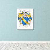 トバル家紋 キャンバスプリント (インサイチュ (ウッドフロア))