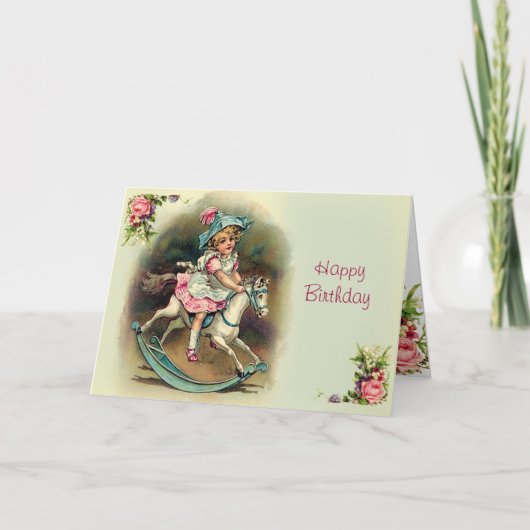 トバンベリークロスハッピーバースデー カード (正面)