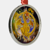 トパズコズミックドラゴンオーナメント メタルオーナメント (右)