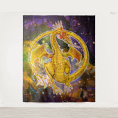 トパズコズミックドラゴン タペストリー (正面)