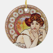 トパズ女神 セラミックオーナメント (裏面)