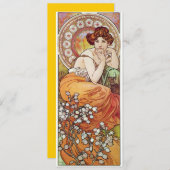 トパズ女神 招待状 (正面/裏面)