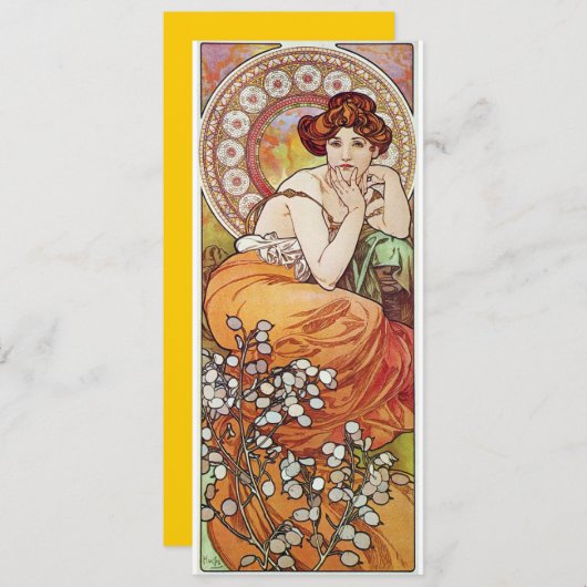 トパズ女神 招待状 (正面/裏面)