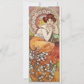 トパズ女神 招待状 (正面)