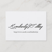 トパツィアミニプリント 名刺 (裏面)