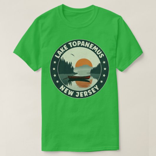 トパネムスニュージャージーサンセット Tシャツ (デザイン正面)