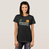 トパンガ・カリフォルニア Tシャツ (正面フル)