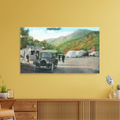 トパンゴキャニオンの風景の口 キャンバスプリント (インサイチュ (リビング))