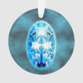 トパーズの宝石用原石のオーナメント オーナメント (正面)