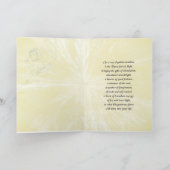 トパーズまたは11月の挨拶状 カード (内部)