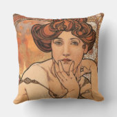 トパーズバイミュシャ クッション (裏面)