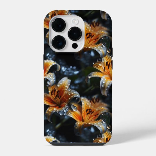 トパーズユリ iPhoneケース (裏面)