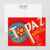 トパーズリンゴ ポストカード (正面/裏面)