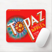 トパーズリンゴ マウスパッド (マウス)