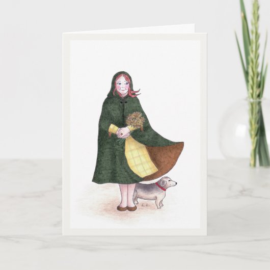 トパーズ-彼女のための11月の誕生日 カード (正面)