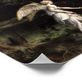 トビアスが魚を置く風景 ポスター (角)
