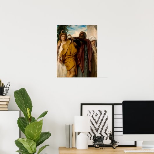 トビアスことわざ父への別れバイブゲロー ポスター (ホームオフィス)