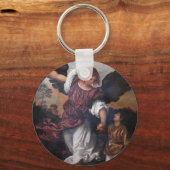 トビアスとアーチャンエルラファエル – ティツィア キーホルダー (正面)