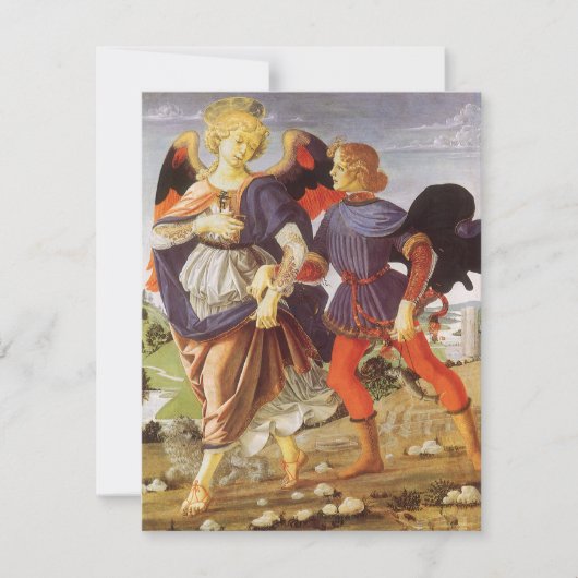 トビアスとエンジェルバイアンドレア・デル・ヴェロッキオ (正面)