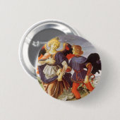 トビアスとエンジェルバイアンドレア・デル・ヴェロッキオ 缶バッジ (正面&裏面)