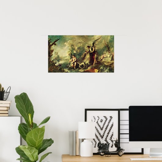 トビアス魚釣り ポスター (ホームオフィス)