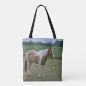 トビアーノ絵を描ウマ トートバッグ (裏面)