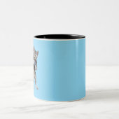 トビスチン虎猫 ツートーンマグカップ (中央)