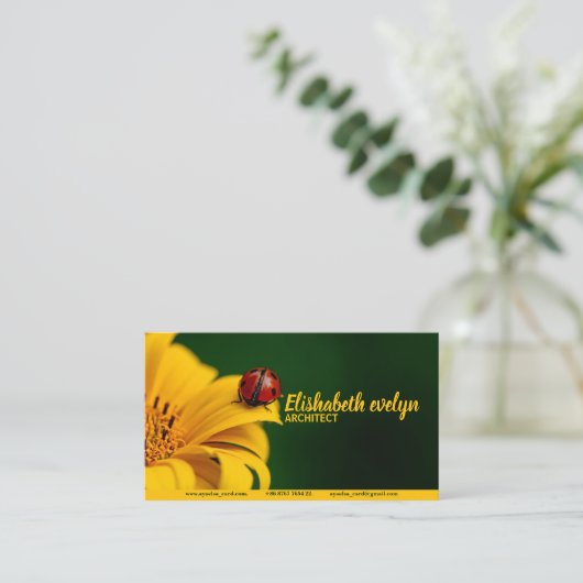 トビムシムシ 名刺 (スタンド正面)