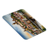 トビリシの水彩画 マグネット (右側)