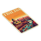 トビリシの首都グルジア、レトロの土産ギフト マグネット (右側)