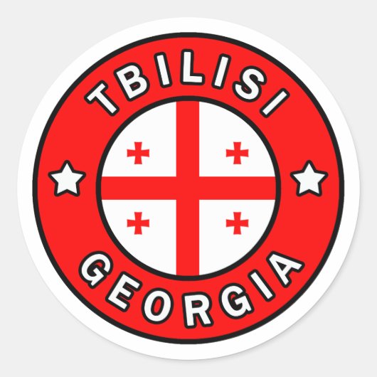 トビリシグルジア ラウンドシール (正面)